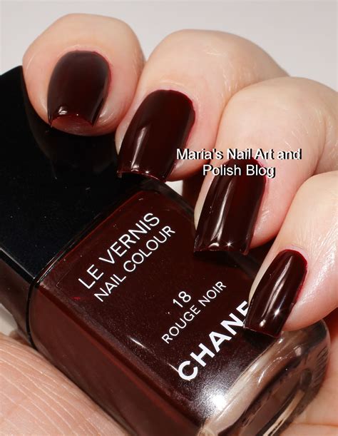 chanel noir rouge|chanel rouge noir nail varnish.